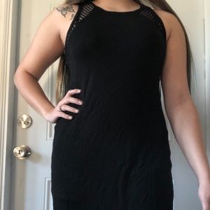 Black Beach Coverup